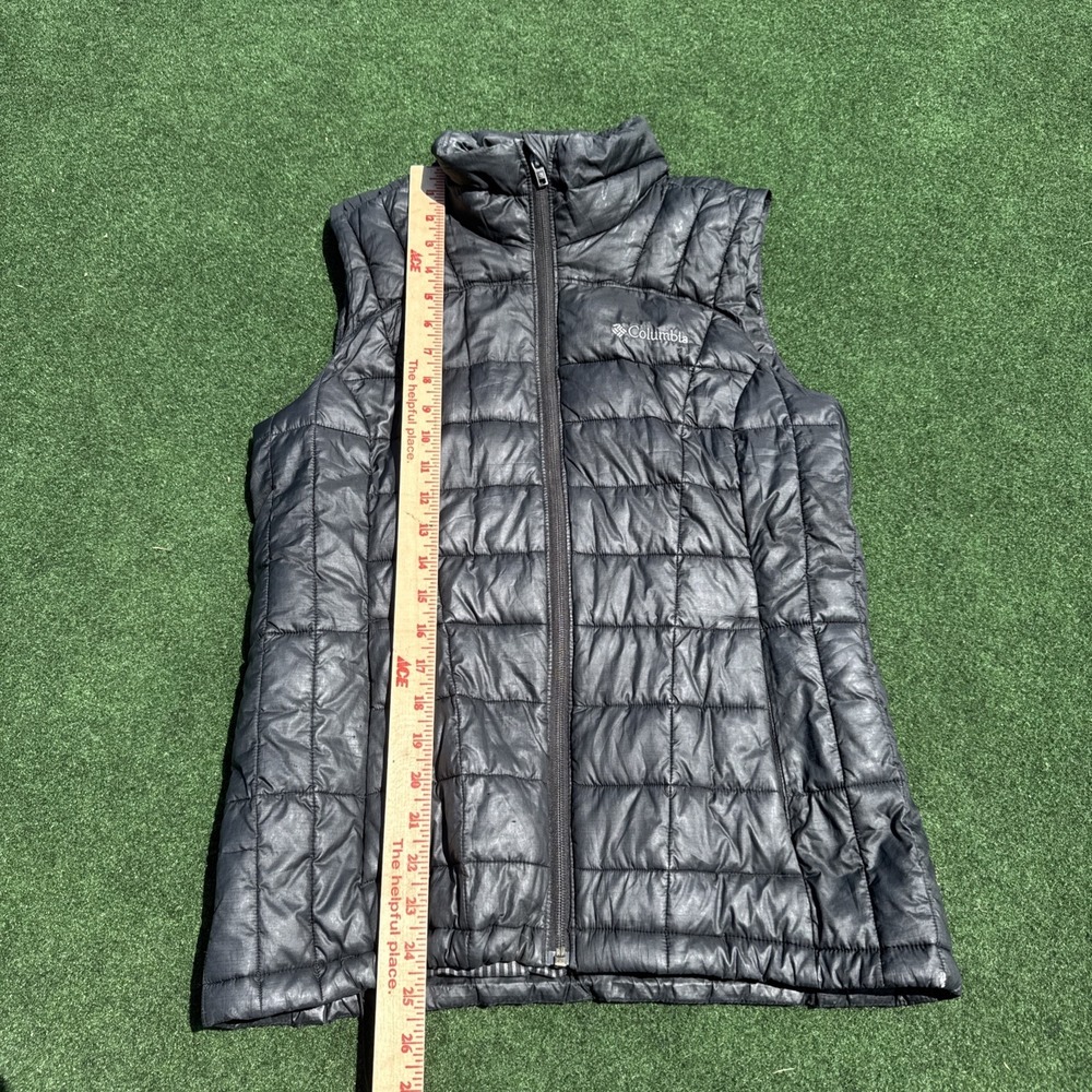 Columbia Mens Thermal Coil Quilted Puffer‎ Vest Insulated Sz Medium Black - Picture 4 of 5